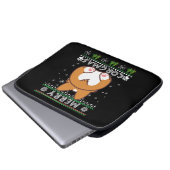 Corgi Laptopschutzhülle (Vorne Knopf)