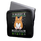 Corgi Laptopschutzhülle (Vorderseite Links)