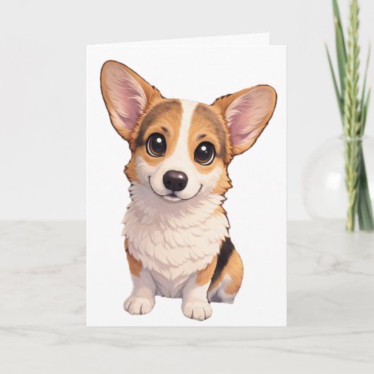 Corgi Leere Karte  (Vorderseite)