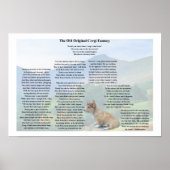 Corgi-Legende Poster (Vorne)