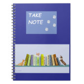 Corgi Library Note Book Notizblock (Vorderseite)