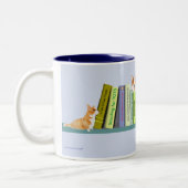 Corgi Library Zweifarbige Tasse (Links)