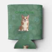 Corgi-Liebe Dosenkühler (Rückseite)