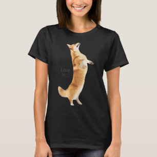 Corgi Liebe ist Hunde Mama Vater Welpen Haustiere T-Shirt