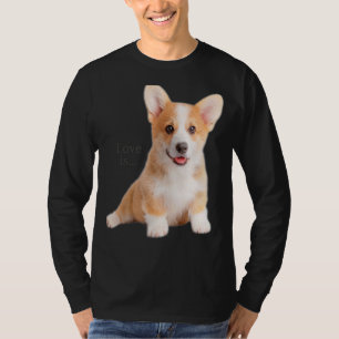 Corgi Liebe ist Hunde Mama Vater Welpen Haustiere T-Shirt