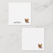 Corgi Liebe Note Card Mitteilungskarte (Vorne/Hinten)