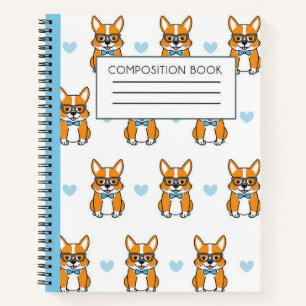 Corgi-Liebe Notizblock