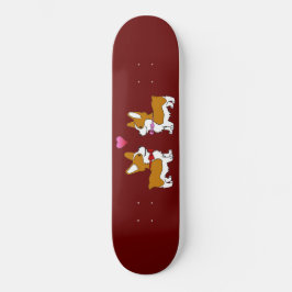 Corgi Liebe Skateboard