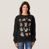 Corgi Liebe Sweatshirt (Vorne ganz)