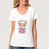 Corgi Liebe T - Shirt (Vorderseite)