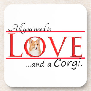 Corgi Liebe Untersetzer