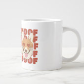 CORGI LIEBE wuff Jumbo-Tasse (Rechts)