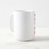 CORGI LIEBE wuff Kaffeetasse (Vorderseite Links)