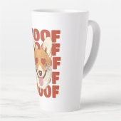 CORGI LIEBE wuff Milchtasse (Rechte Ecke)