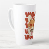 CORGI LIEBE wuff Milchtasse (Linke Ecke)