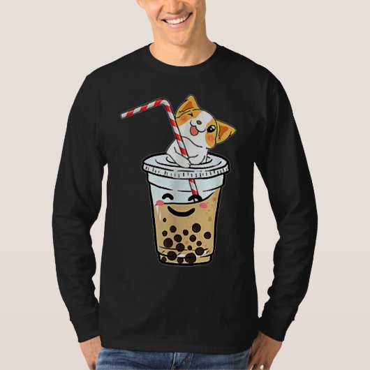 Corgi Lieben Bubble Tee (Vorderseite)