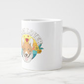 CORGI LIEBHABER Regenbogen Jumbo-Tasse (Rechts)
