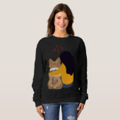 corgi life corgi sweatshirt (Vorne ganz)