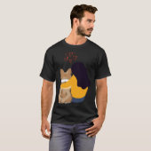 corgi life corgi T-Shirt (Vorne ganz)