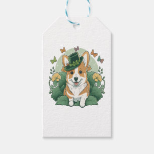 Corgi Lover Kleeblatt Happy St Patricks Day Geschenkanhänger