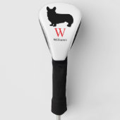 Corgi Lovers Golf Head Cover Headcover (Vorderseite)