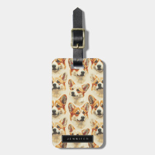 Corgi Luggage Tags Gepäckanhänger