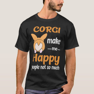 Corgi macht mich glücklich T-Shirt