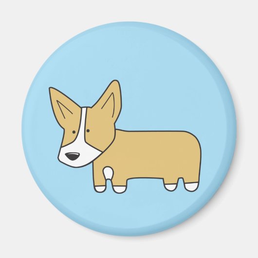 Corgi Magnet (Vorne)