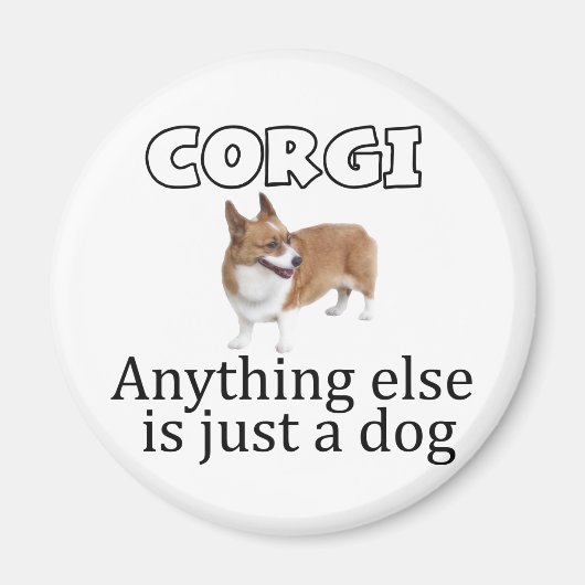 Corgi Magnet (Vorne)