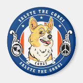 Corgi Magnet (Vorne)