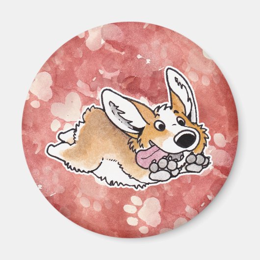 Corgi Magnet (Vorne)