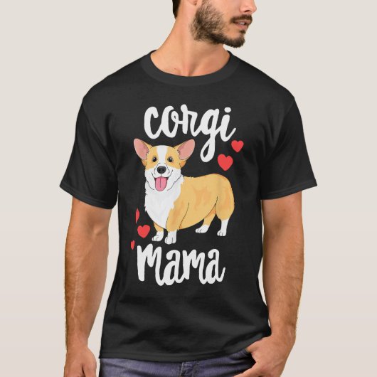 Corgi Mama1 T-Shirt (Vorderseite)