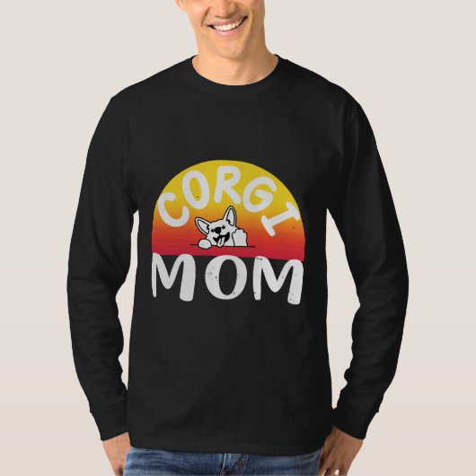 Corgi Mama 320 T-Shirt (Vorderseite)