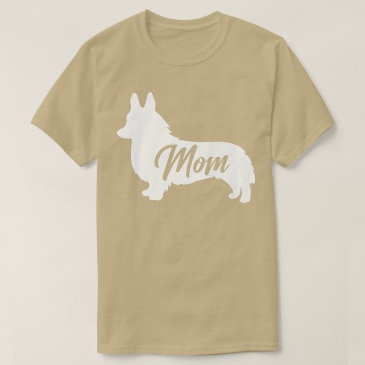 Corgi Mama-575 T-Shirt (Design vorne)