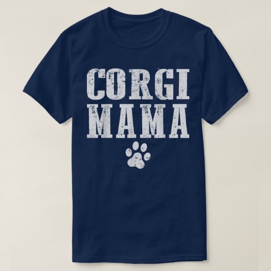 Corgi Mama Animal Niedlich Dog Mama -542 T-Shirt (Design vorne)