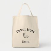 Corgi Mama Club Tragetasche (Vorne)