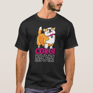 Corgi Mama Derpy Corgo Walking T-Shirt