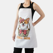 Corgi Mama Dog Eigentümer Geschenk Frauen Corgi Mu Schürze (InSitu)