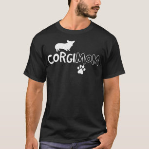 Corgi Mama Funny Niedlich Dog Hausbesitzer Adoptie T-Shirt