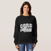 Corgi-Mama für walisisches Corgi Sweatshirt (Vorne ganz)