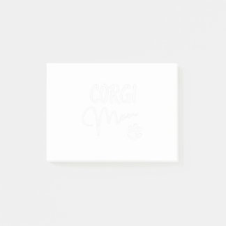 Corgi Mama Haustiere Geschenke für Corgi Hunde Lie Post-it Klebezettel