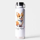 Corgi Mama Hund Kupfer Vakuum Trinkflasche (Rückseite)
