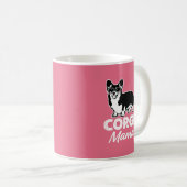 Corgi-Mama-Kaffee-Tasse Kaffeetasse (VorderseiteRechts)