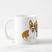 Corgi Mama Kaffeetasse (Links)