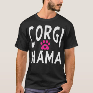 Corgi Mama Niedlicher Hund Mama 362 T-Shirt