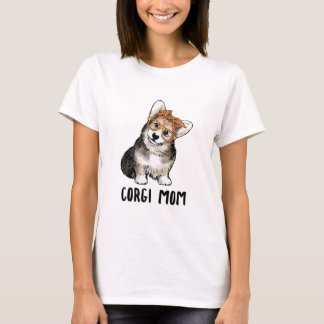 Corgi-Mama-Shirt Muttertag Geschenk T-Shirt