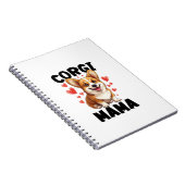 Corgi-Mama - Süße Corgi-Mama Notizblock (Rechte Seite)