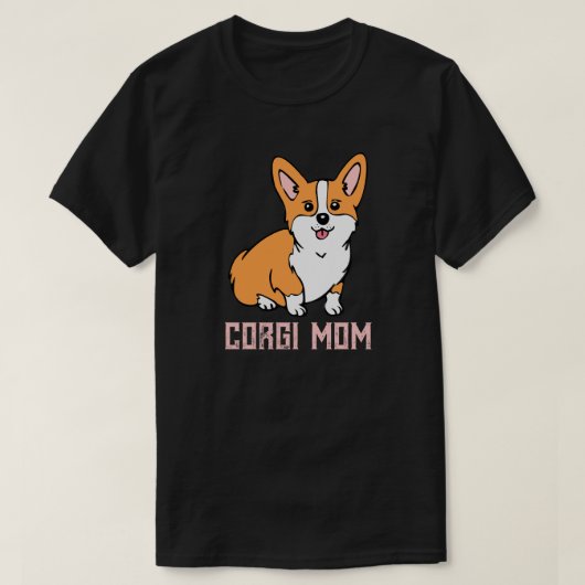 Corgi Mama T-Shirt (Design vorne)