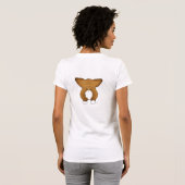 Corgi-Mama T-Shirt (Schwarz voll)