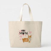 Corgi Mama Tasche Shopping Bag (Rückseite)